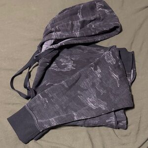 Logo Athletic Gray Hoodie